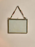 Nkuku antique brass Kiko photo frame 5x7, imported from the UK