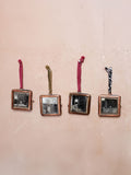 Nkuku antique brass tiny Kiko photo frame, UK version