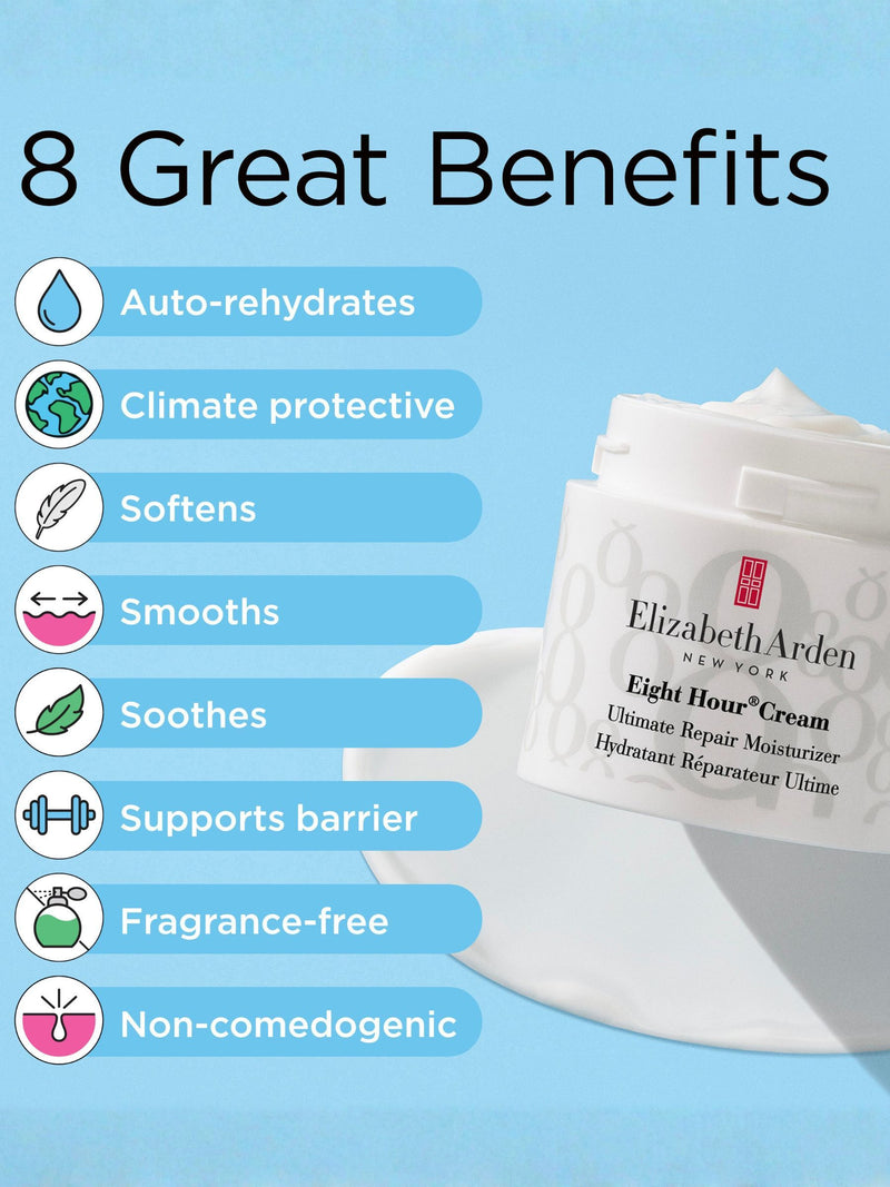 Elizabeth Arden Eight Hour Ultimate Repair moisturiser 50ml (British brand)