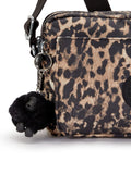 Kipling Abanu crossbody bag brown - British product