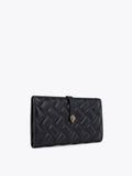 Kurt Geiger London black leather soft wallet compact - British product