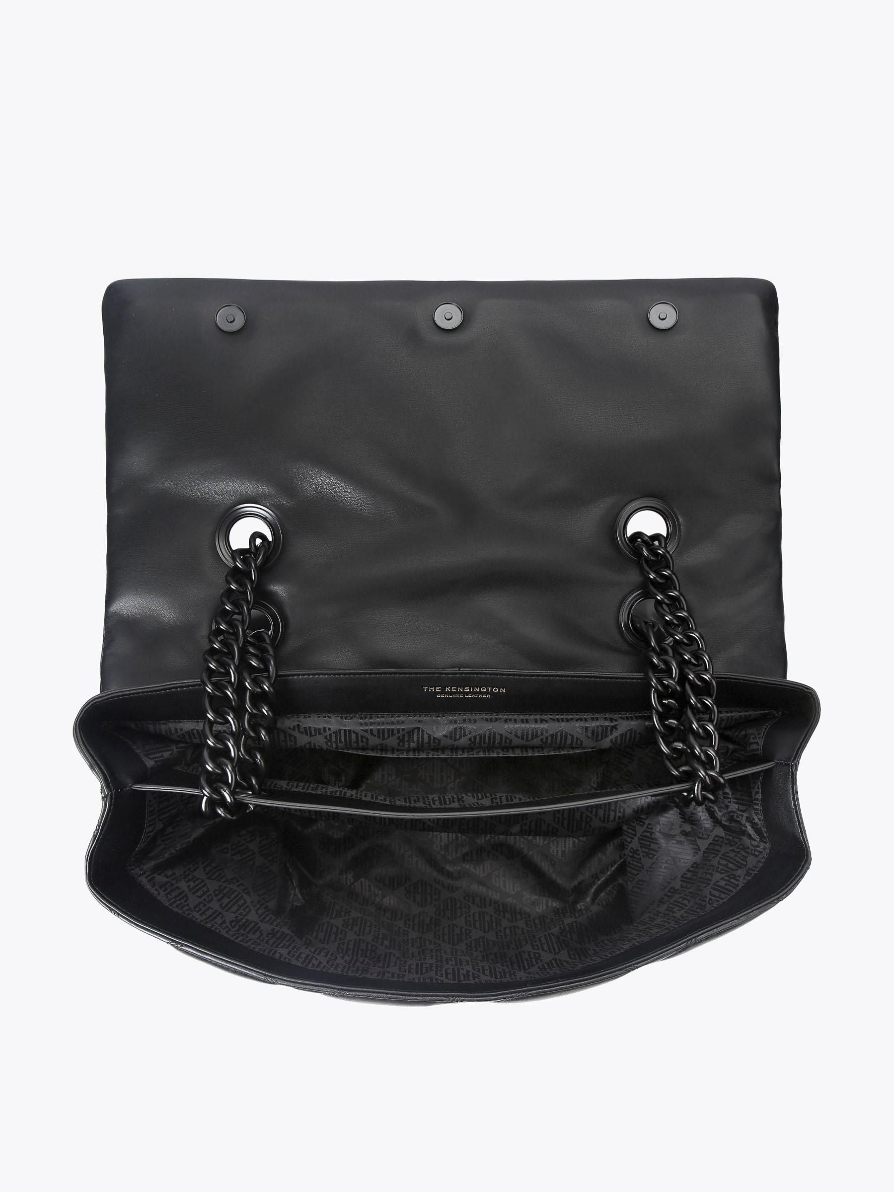 Kurt Geiger Micro Kensington Bag black glitter with crystals - British product