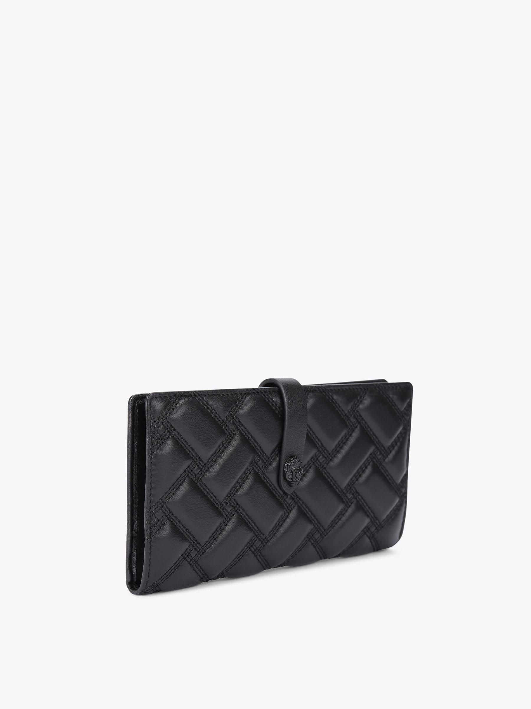 Kurt Geiger London black leather wallet - British product
