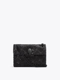 Kurt Geiger London Mini Kensington Bag houndstooth fabric - British product