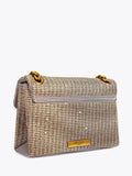 Kurt Geiger London Mini Kensington Bag houndstooth fabric - British product
