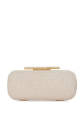 Dune London body clutch bag, gold chain, synthetic rubber (British brand)