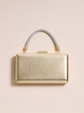 Dune London metallic clutch bag slim hard, UK version