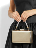 Dune London metallic clutch bag slim hard, UK version