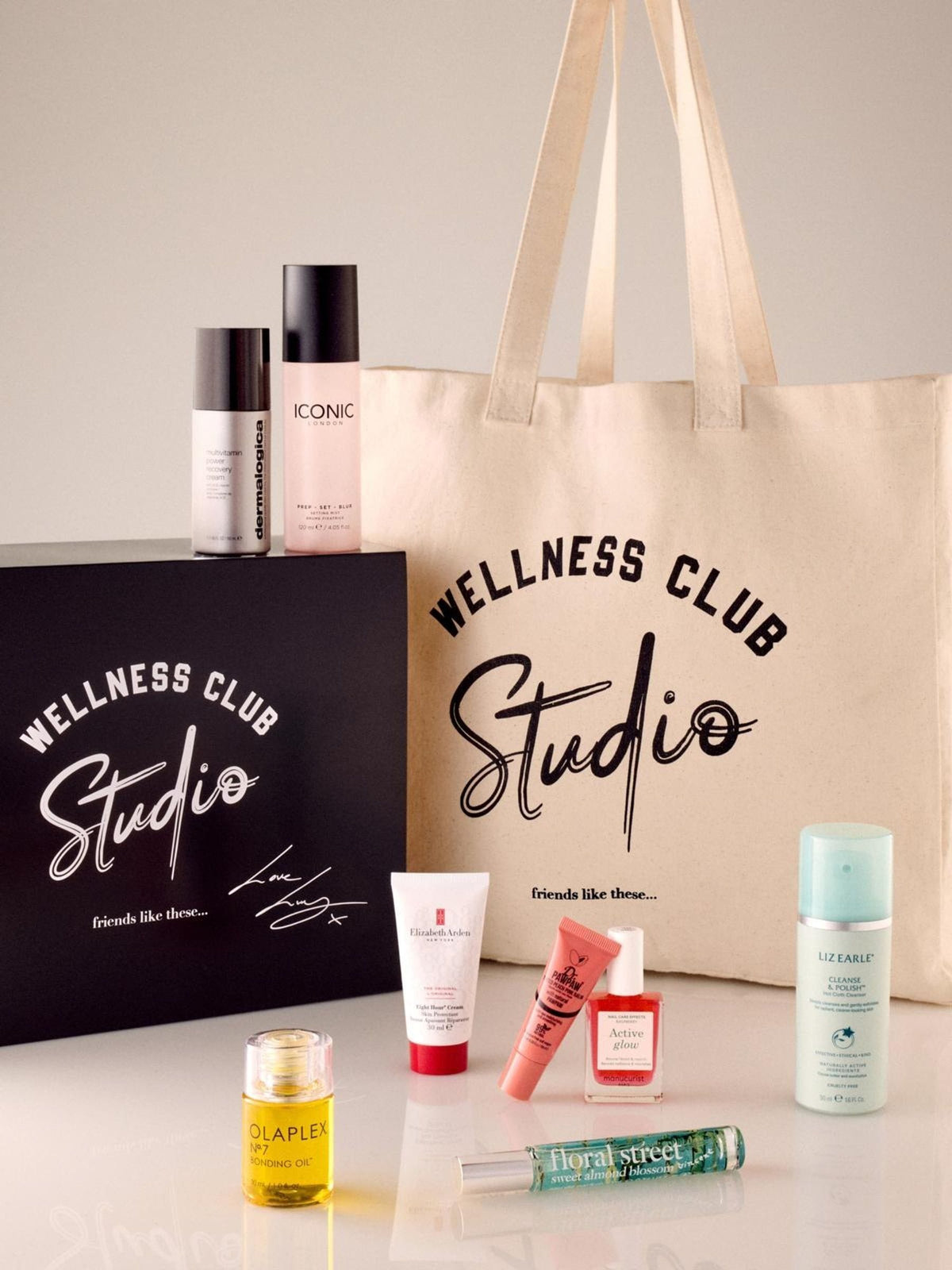 Studio Sweet Almond Blossom beauty box from Lucy Mecklenburgh (British brand)