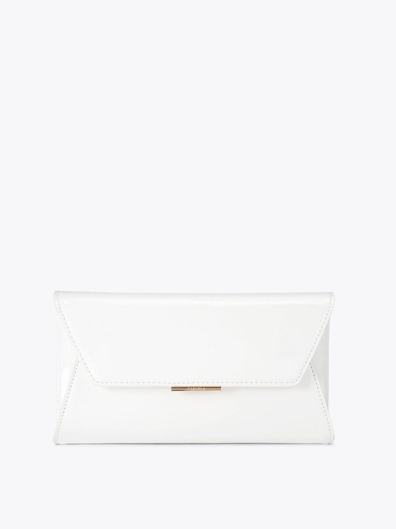 Carvela Cream Spirit Clutch Bag