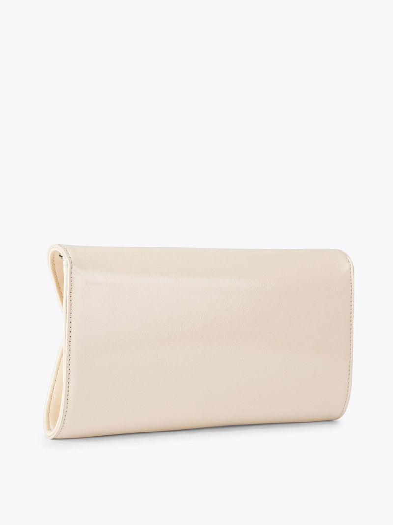 Carvela Cream Spirit clutch bag (British brand)
