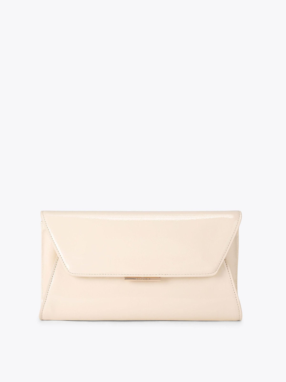 Carvela Cream Spirit clutch bag (British brand)