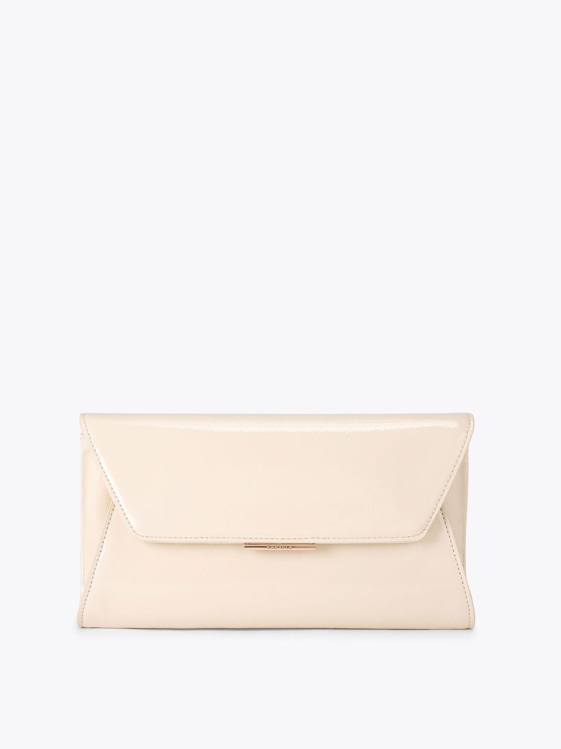 Carvela Cream Spirit clutch bag (British brand)