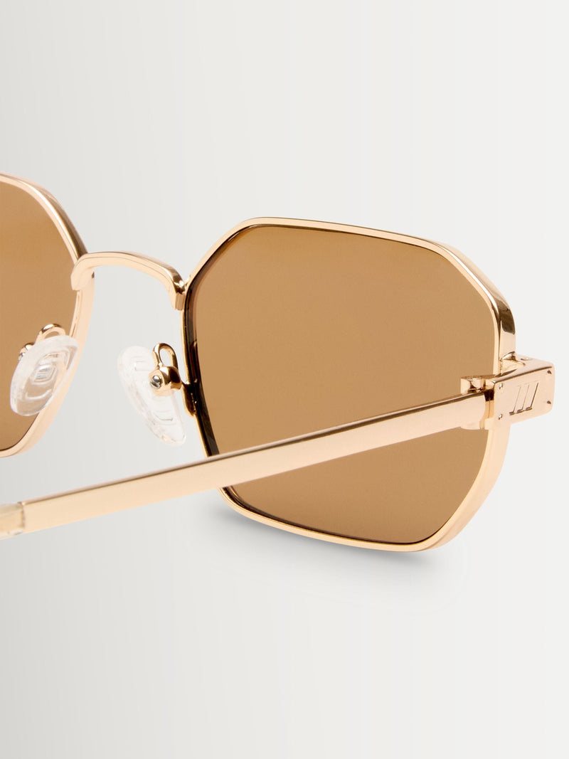 Le Specs Brown Mythic Sunglasses, UK version
