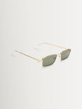 Le Specs Gold Bizarro sunglasses metal flag stripe temples, UK version