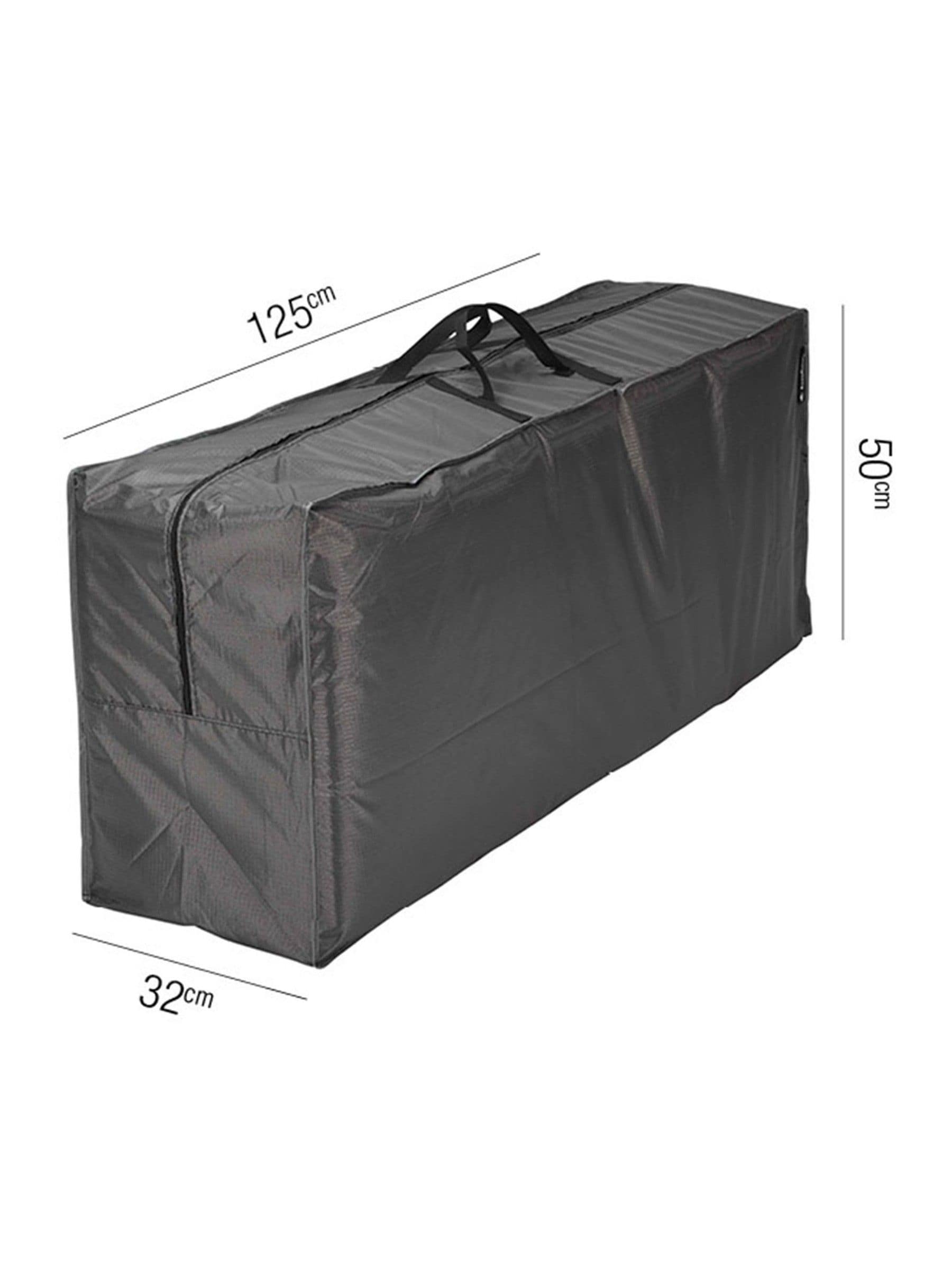 Pacific Anthracite cushion bag Aerocover outdoor storage, UK version