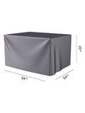 Pacific fire table Aerocover with storage bag - British product
