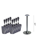 Pacific Anthracite outdoor cover support pole with sandbags - British product