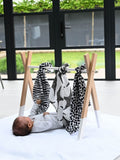 Etta Loves black white sensory muslin 3 pack, imported from the UK