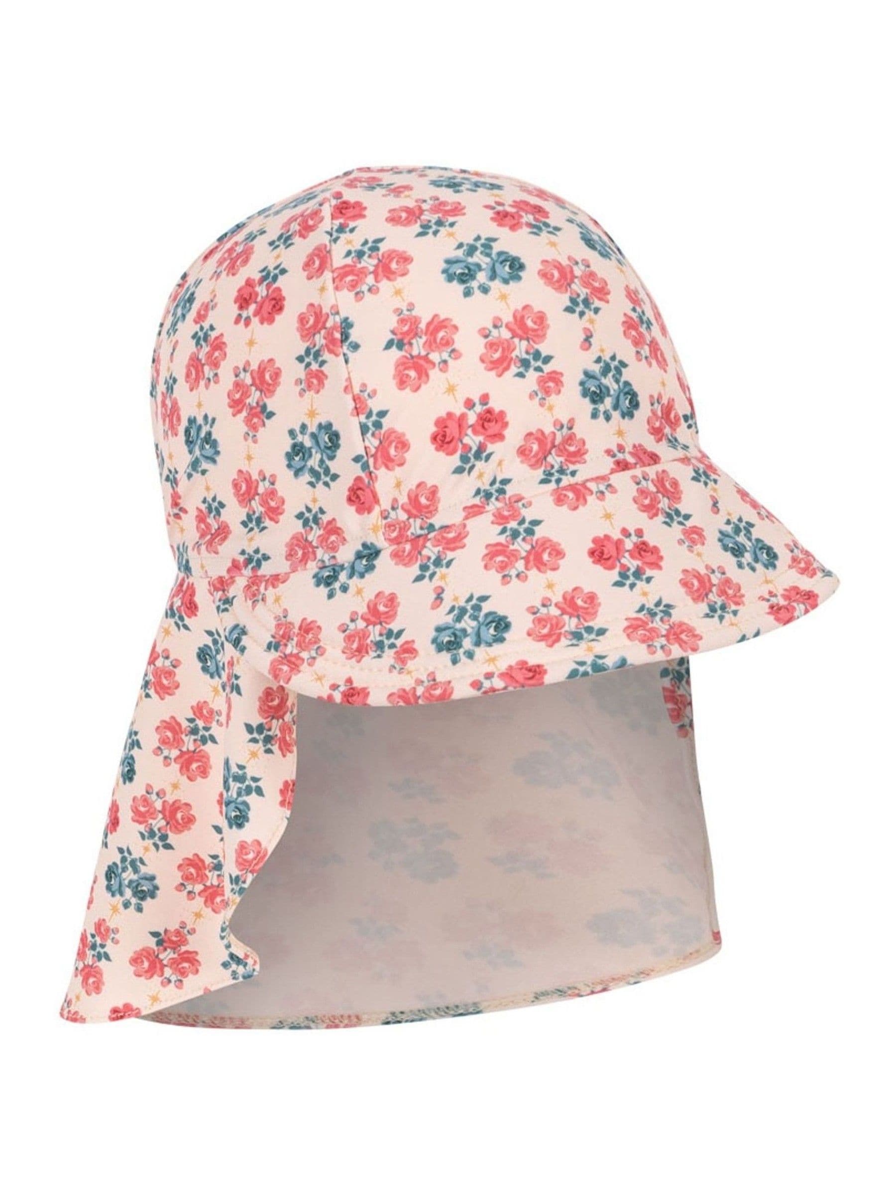Konges Sløjd pink UV frill sun hat - British product