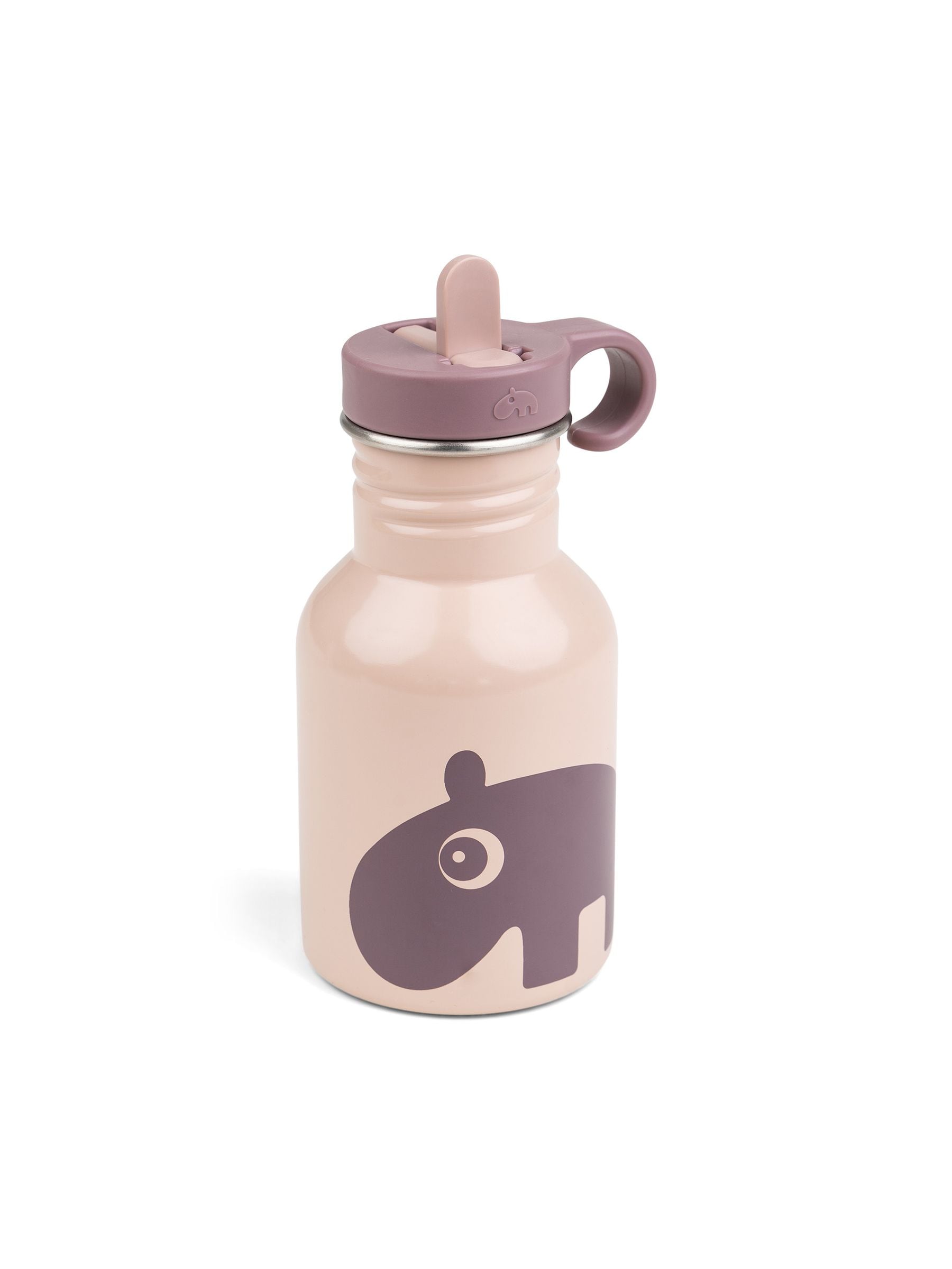 Done by Deer pink metal bottle 350ml, UK version