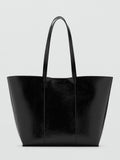 Mango Black Shopper Tote Bag large (British brand)