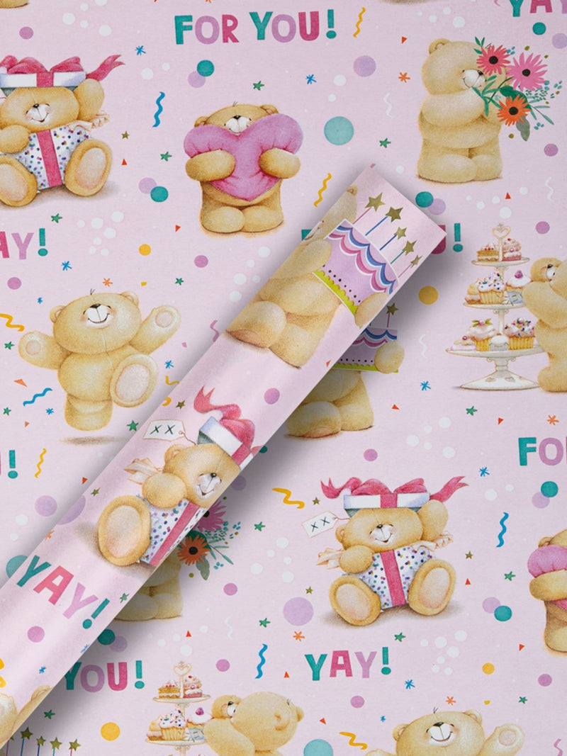 Hallmark Forever Friends wrapping paper 3 rolls, UK version