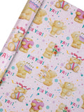 Hallmark Forever Friends wrapping paper 3 rolls, UK version
