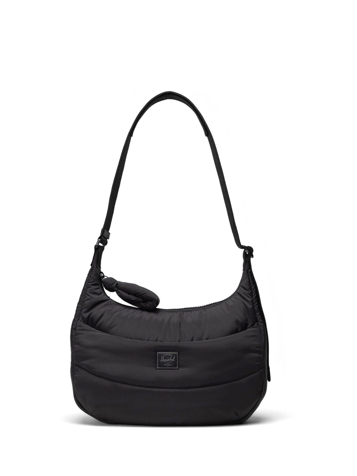 Herschel Black Yara Shoulder Bag quilted polyester - British product