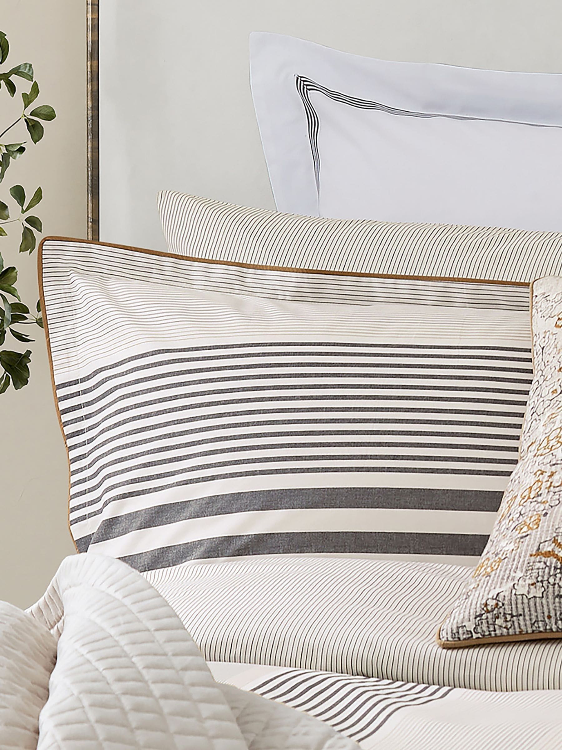 Bedeck of Belfast Alba cotton pillowcase 200 thread count (British brand)