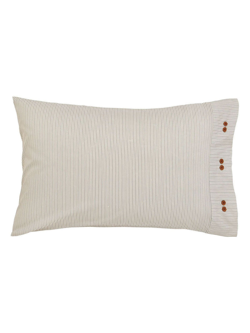 Bedeck of Belfast Alba cotton pillowcase 200 thread count (British brand)