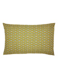 Land & Shore Multi Raven Stripe cotton pillowcases pair - British product