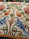 Morris & Co Indigo Seasons cushion 45x45cm (British brand)