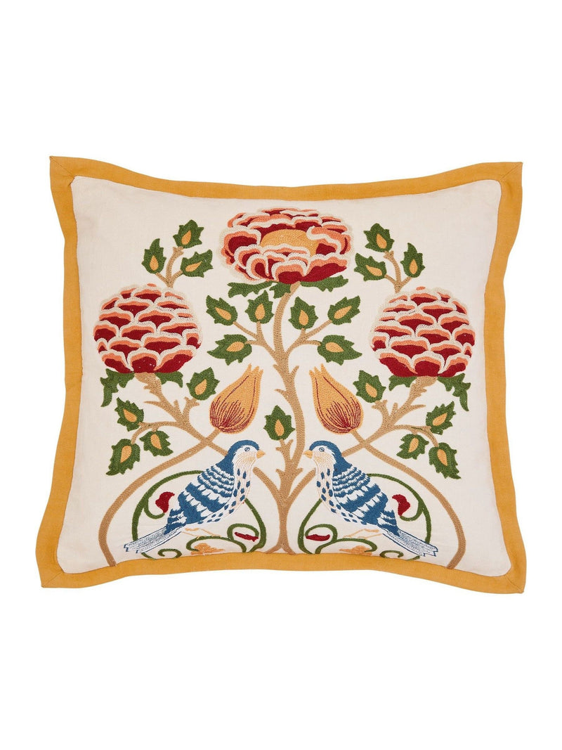 Morris & Co Indigo Seasons cushion 45x45cm (British brand)