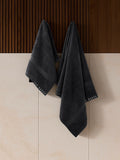 Ted Baker black luxury towel, zero-twist cotton, imported from the UK