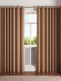 Ted Baker Terracotta Palm Geo blackout curtains, imported from the UK