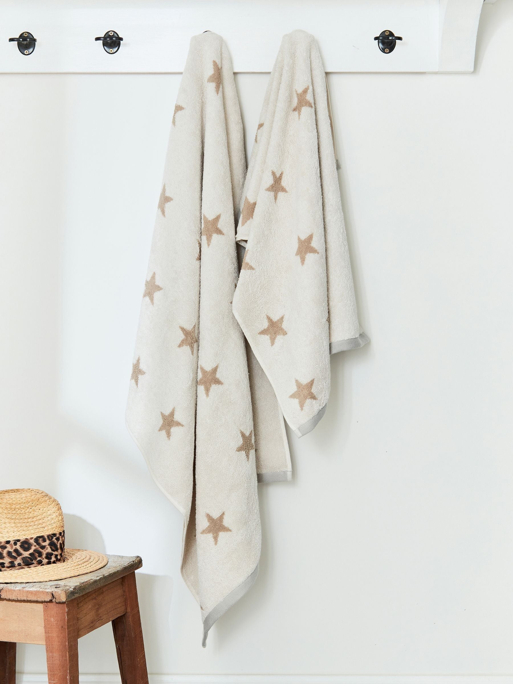 Helena Springfield Linen and Grey Star Towel