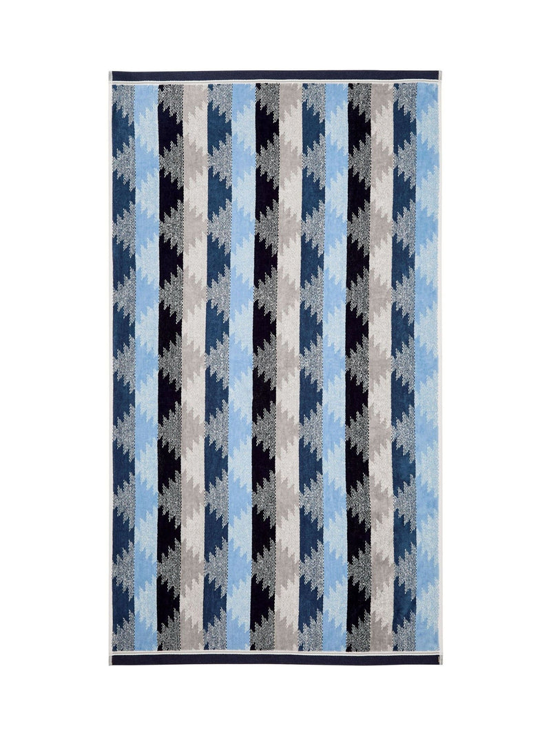 Bedeck of Belfast Indigo Kayah cotton towel, UK version