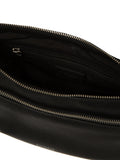 Cultured London black Elowen leather crossbody bag - British product