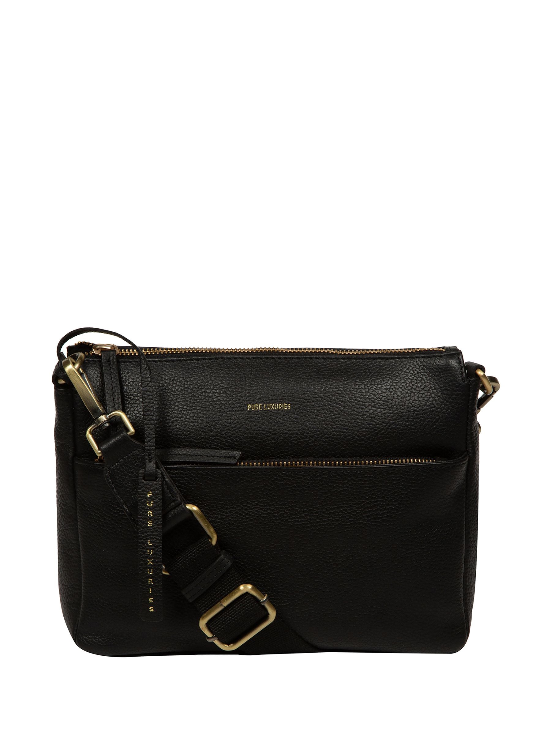Pure Luxuries London black Celestine cross body bag, UK version