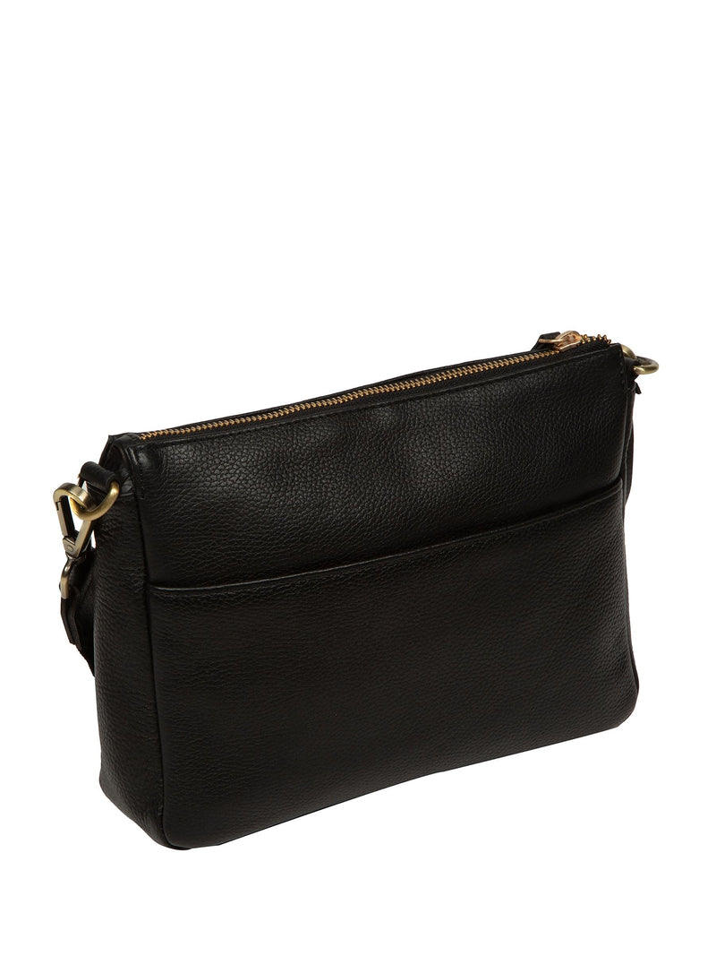 Pure Luxuries London black Celestine cross body bag, UK version