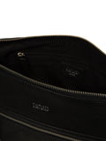 Cultured London black Ondine leather shoulder bag - British product