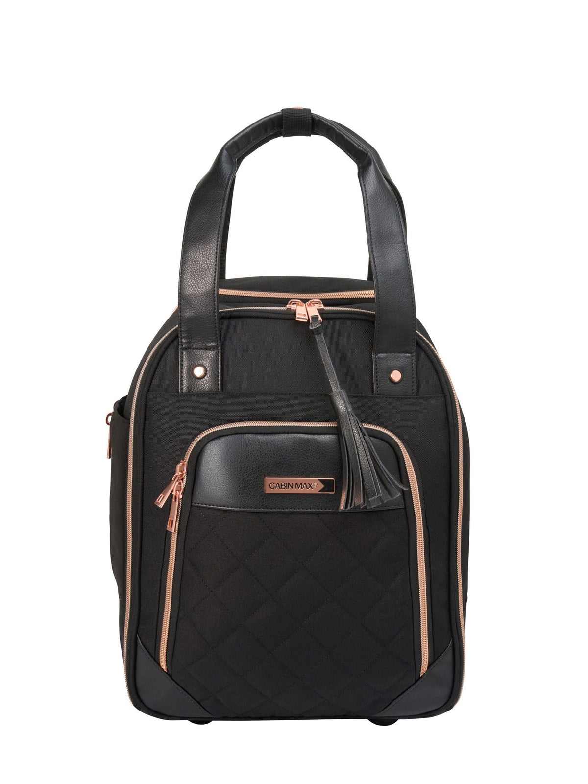 Cabin Max Black Vela cabin trolley bag 40x30x20cm, imported from the UK