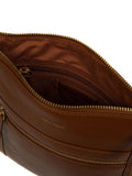 Pure Luxuries London brown Wren leather cross body bag - British product