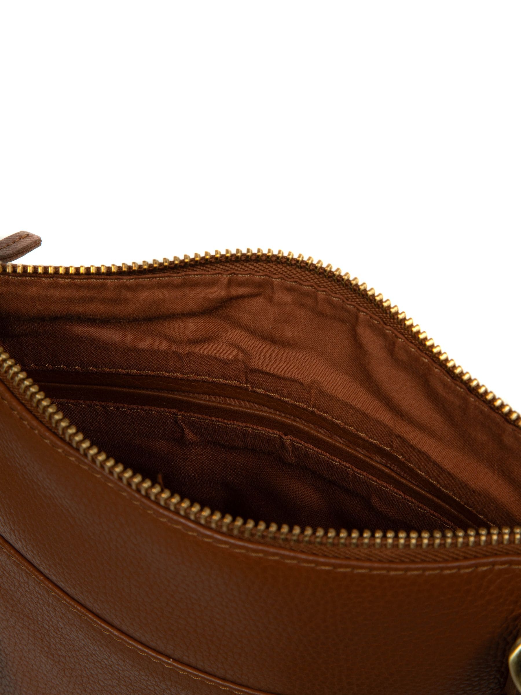Pure Luxuries London brown Wren leather cross body bag - British product