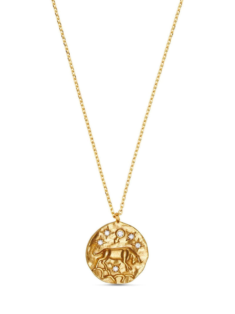 Orelia London gold Taurus zodiac necklace, imported from the UK