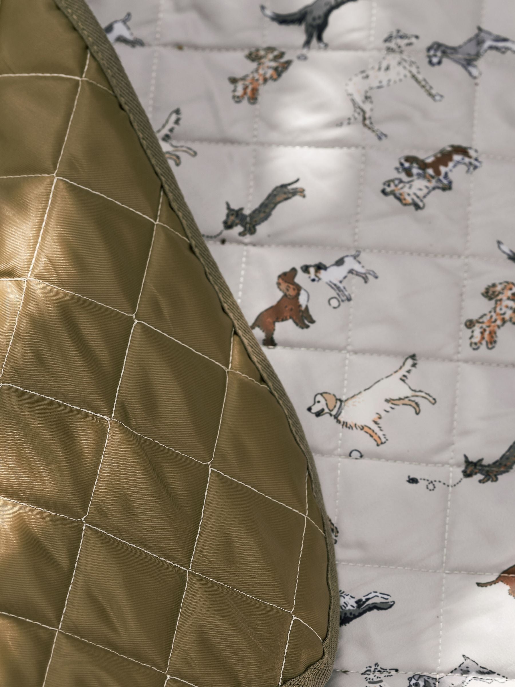 Sophie Allport doggy daycare picnic blanket 200x150 cm (British brand)