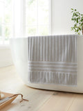 Bianca hotel stripe cotton towel collection, UK version