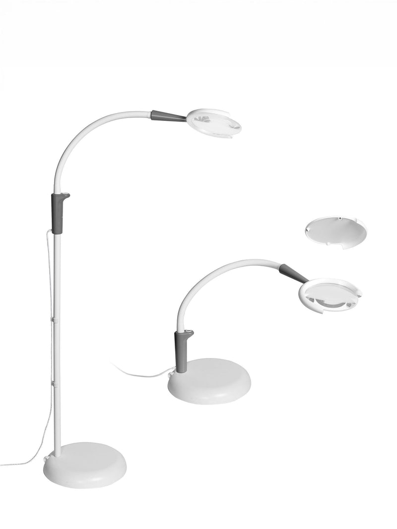 Daylight Company Magnificent Pro white floor lamp - British product