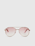 River Island gold metal twist sunglasses, imported from the UK